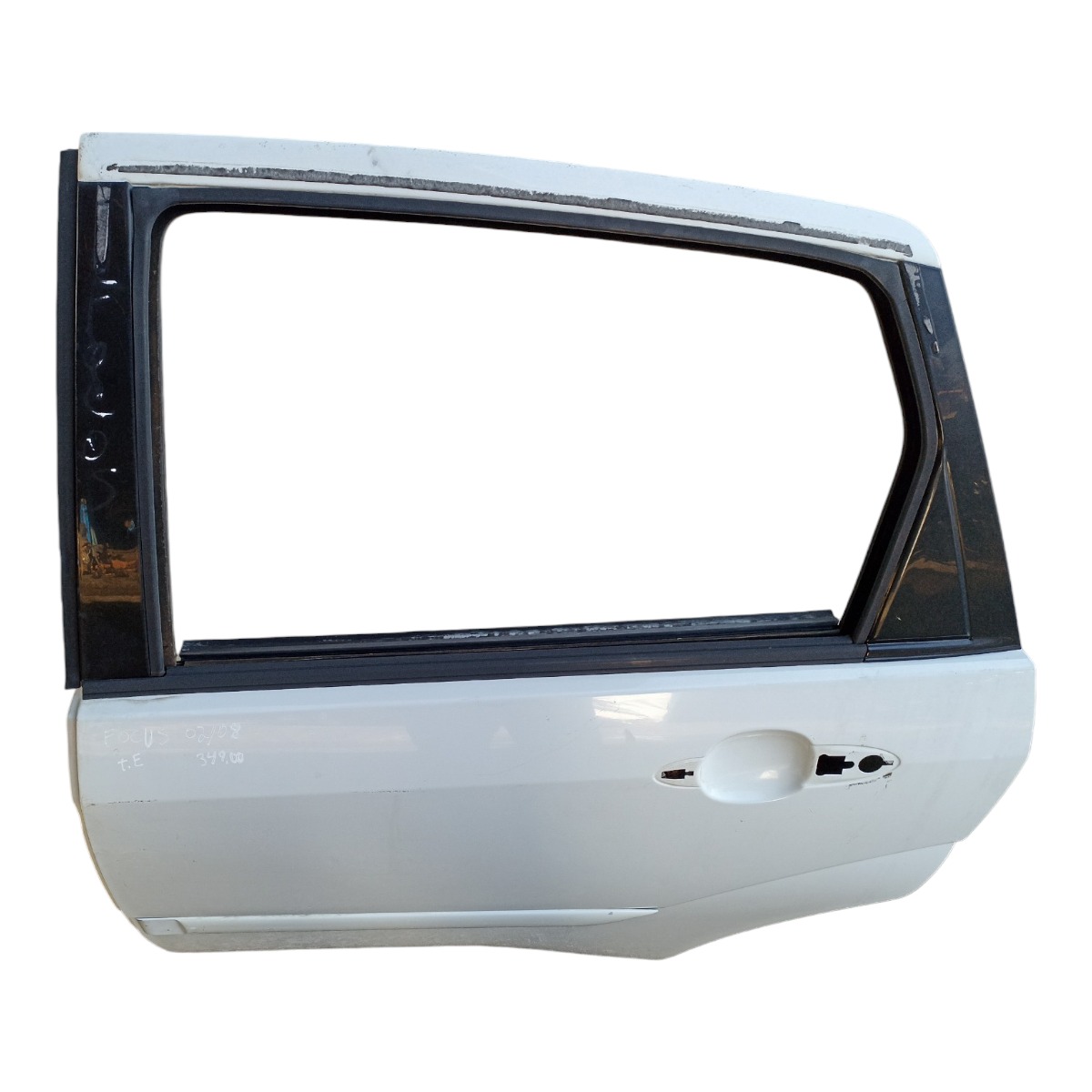 Porta Traseira Esquerda Ford Focus 2002 A 2008 Bom Estado Traseira Esquerda Branco 2