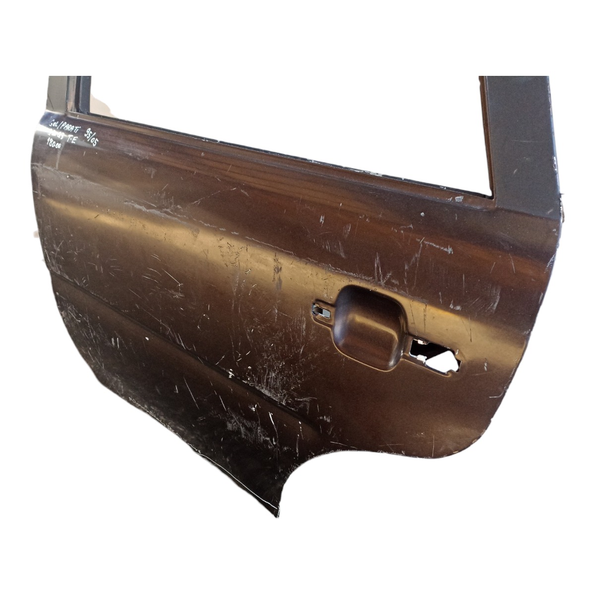 Porta Traseira Esquerda Volkswagen Gol Parati G2 G3 95/05 Traseira Esquerdo Vermelho 4