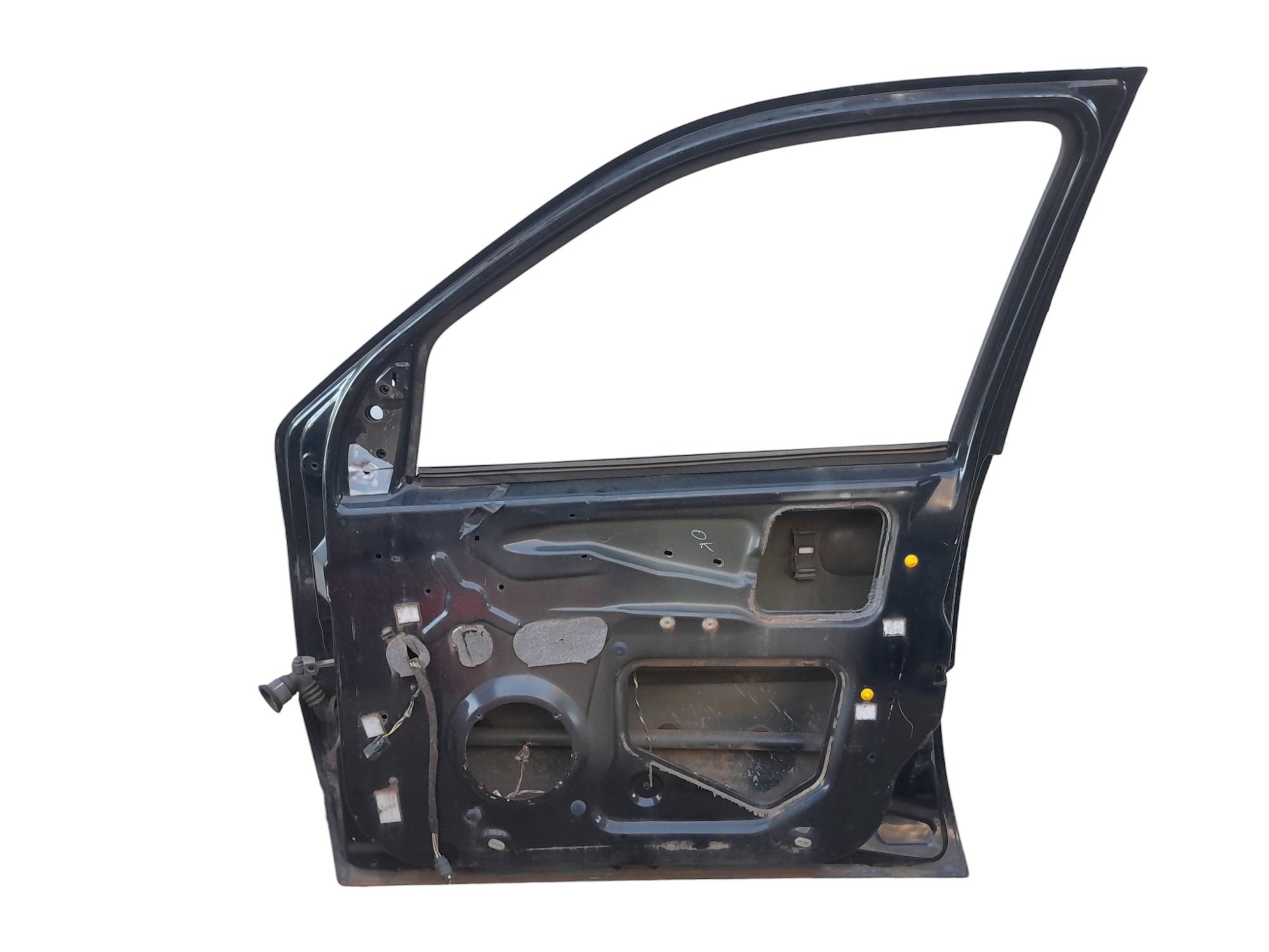 Porta Dianteira Direita Ford Ecosport 2003 A 2012 Original Dianteira Direito Preto 3