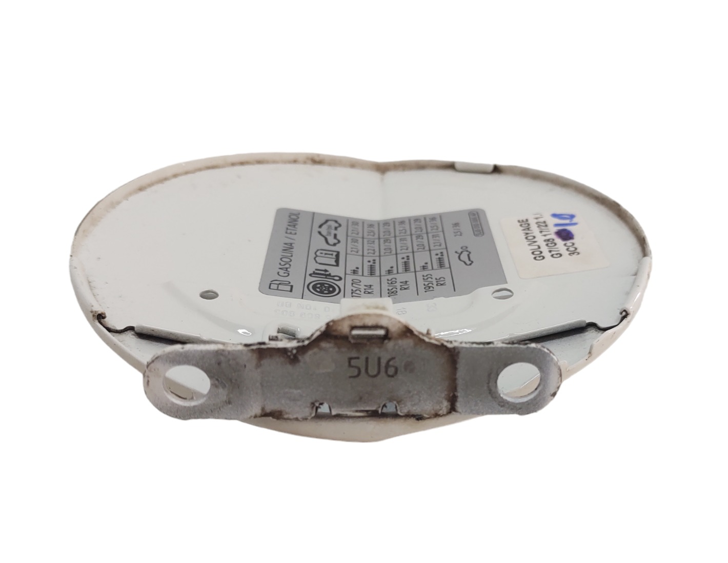 Portinhola Tampa Tanque Combustível Gol 17 A 22 5u6809905 Branco 2022 4