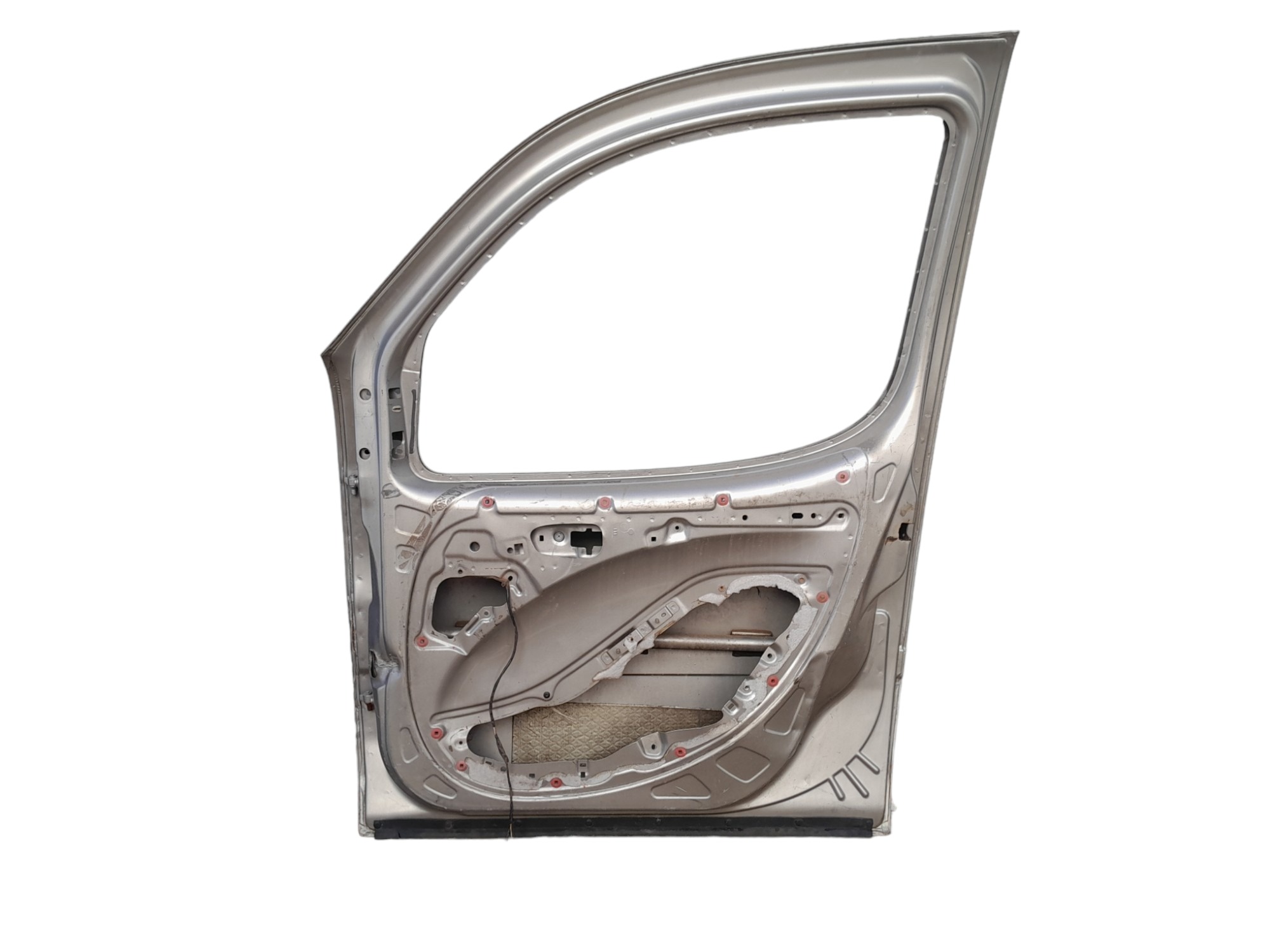 Porta Dianteira Direita Fiat Doblo Para Recuperar  Dianteira Direito Prata 4