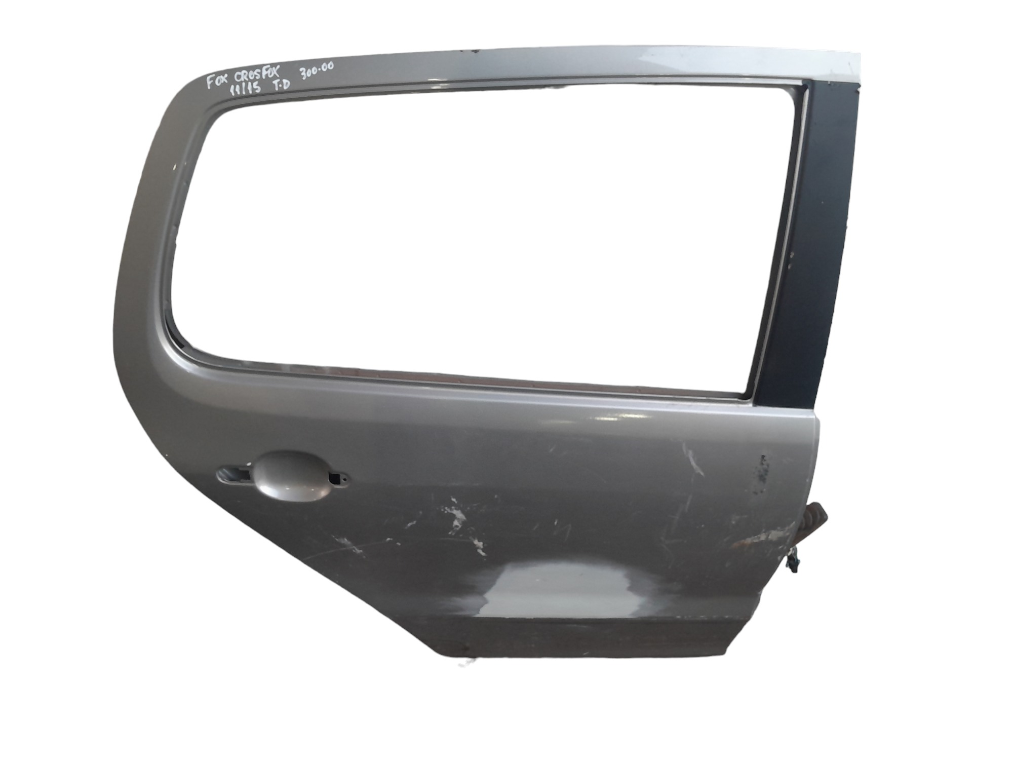 Porta Traseira Direita Volkswagen Crossfox Fox 11/15 Traseira Direito Cinza 2