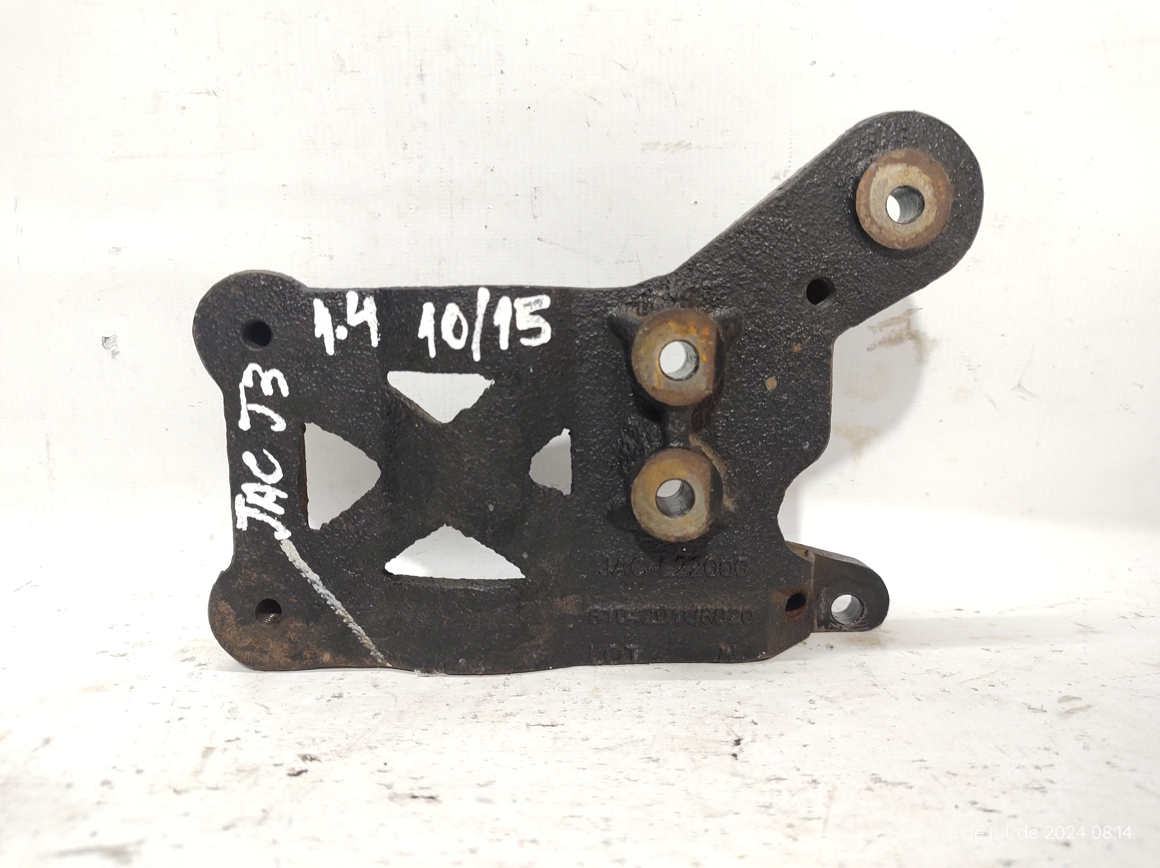 Suporte Compressor Ar Condicionado Jac J3 11a 15 810420u8020 8