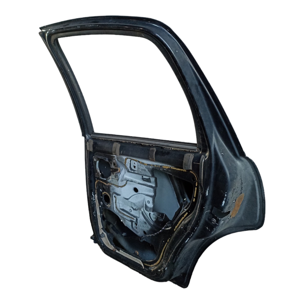 Porta Traseira Direita Citroen C3 2003 A 2012  Traseira Direito Preto 6