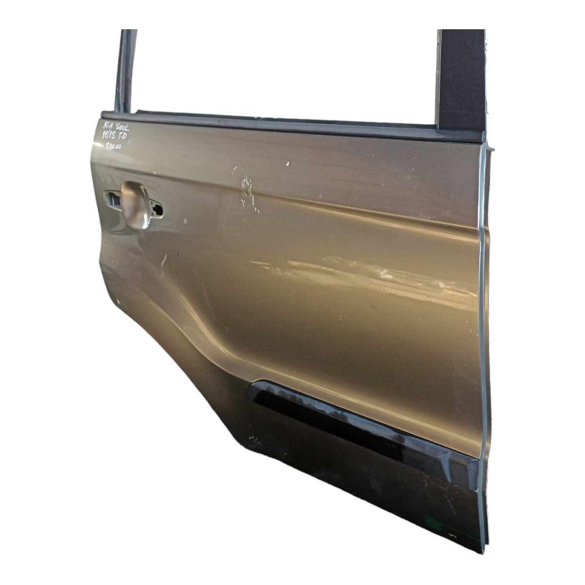 Porta Traseira Direita Kia Soul 2011 2012 2013 2014 2015 Traseira Direito Cinza 3