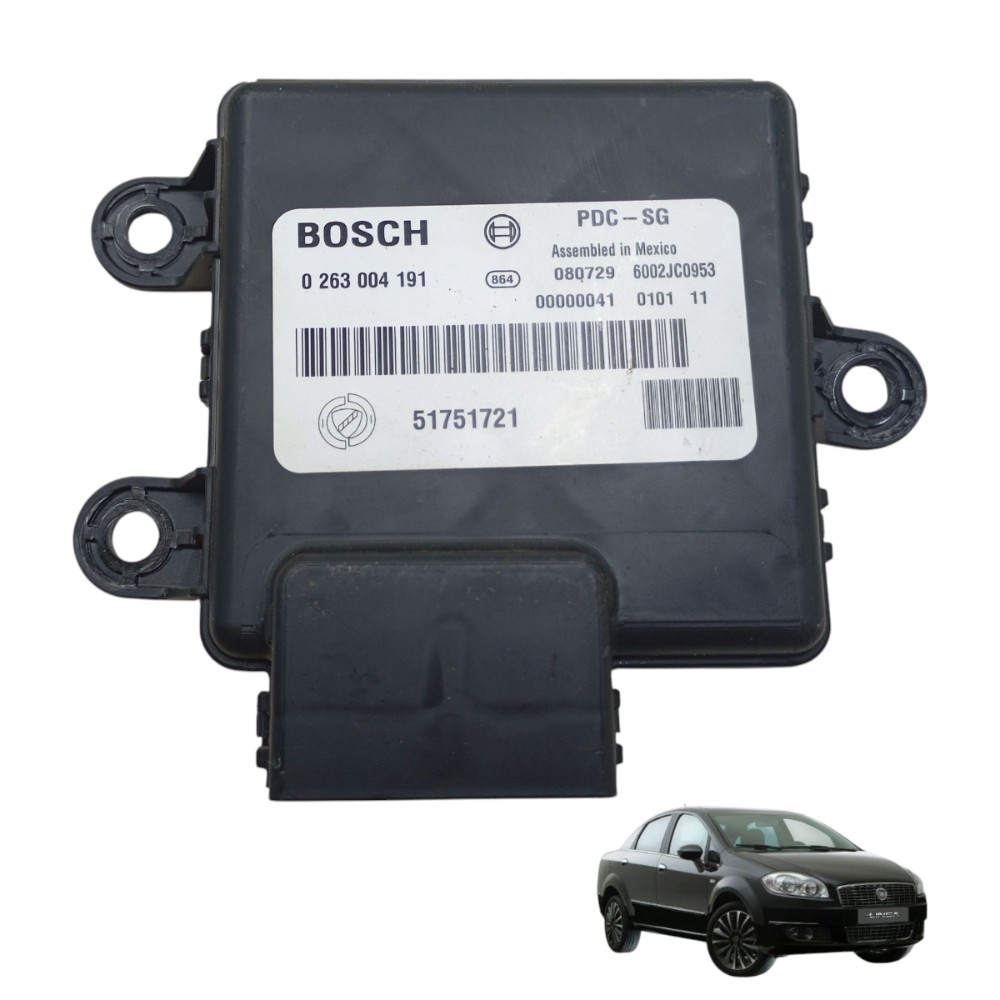 Modulo Sensor Estacionamento Linea 2008 A 2015 51751721 Preto