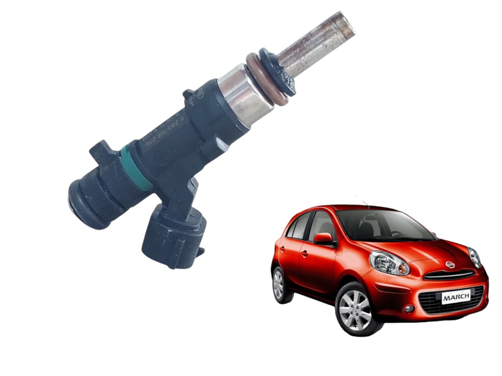 Bico Injetor Nissan March 1.6 4cc 2011 Até  2015 0280158276 1