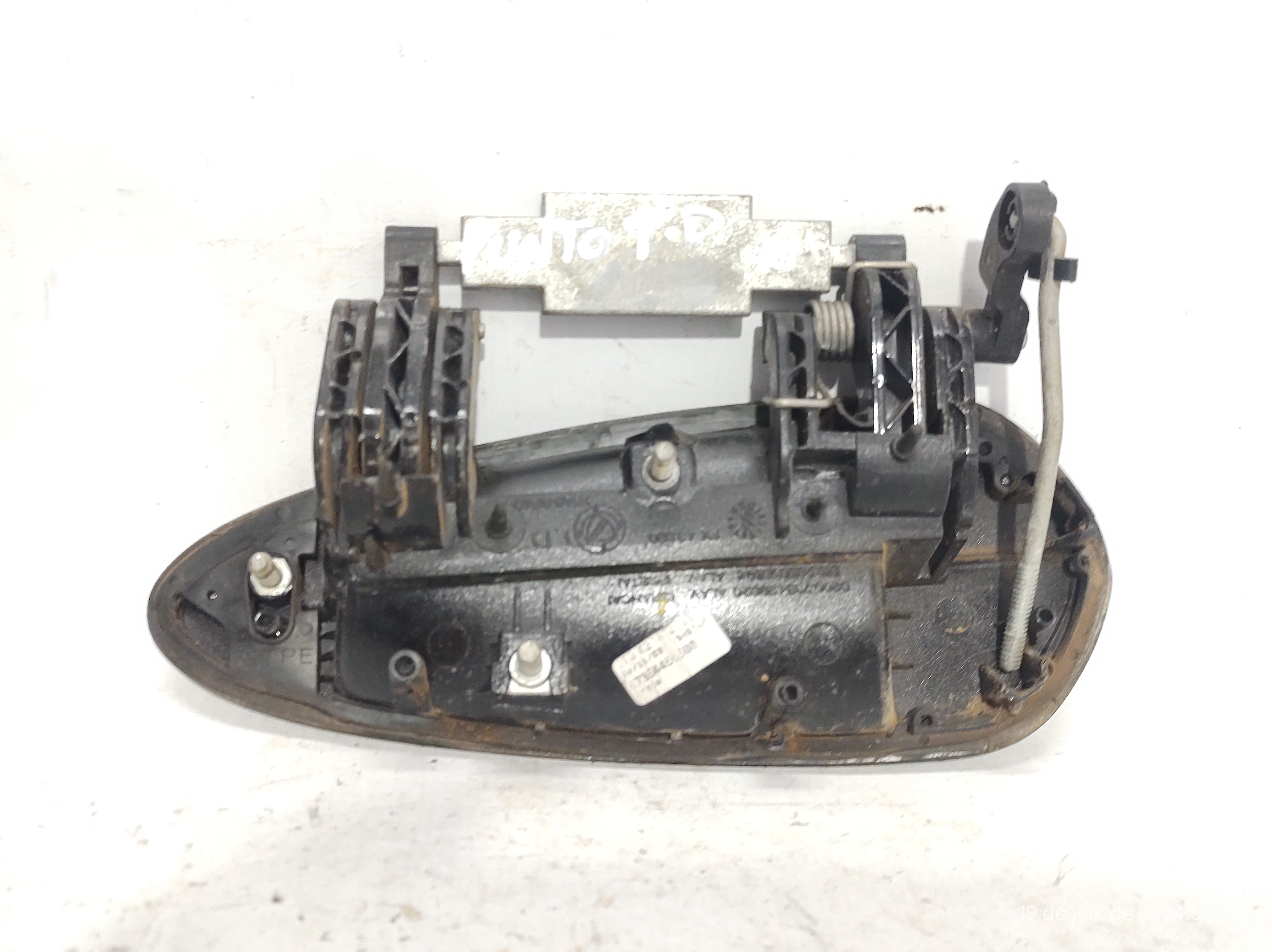 Macaneta Ext Traseria Direita Punto Linea 9 A 16 735429620 Preto Traseira 2