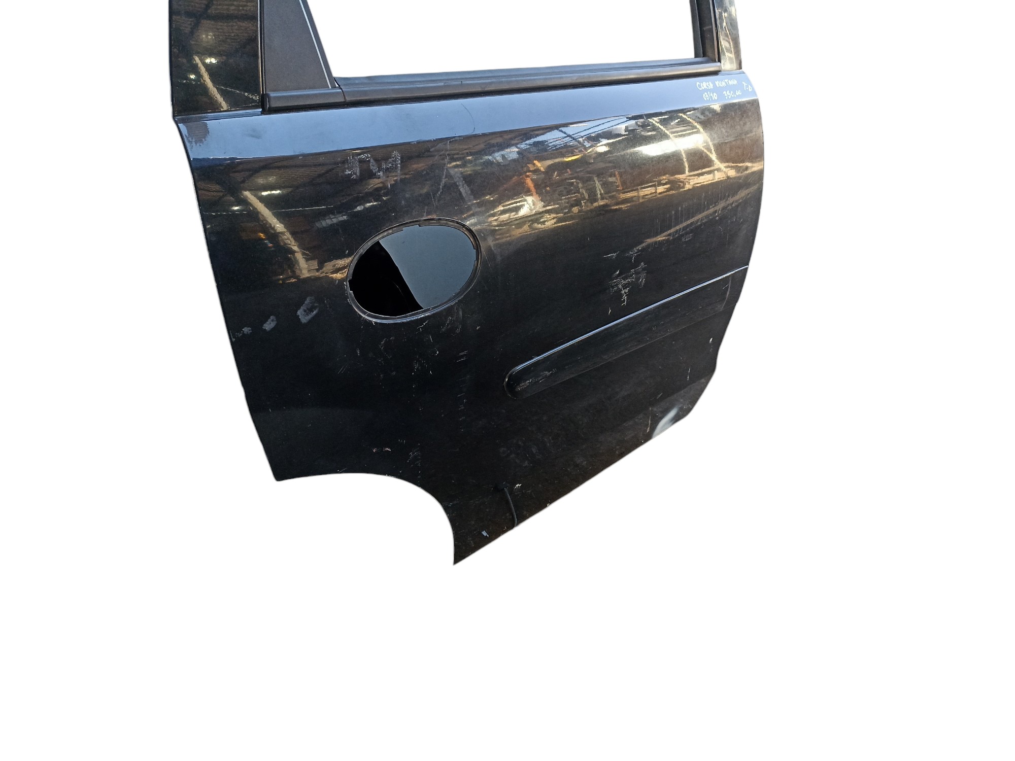 Porta Traseira Direita Corsa Montana 2003 A 2010 Filé Traseira Direito Preto 2
