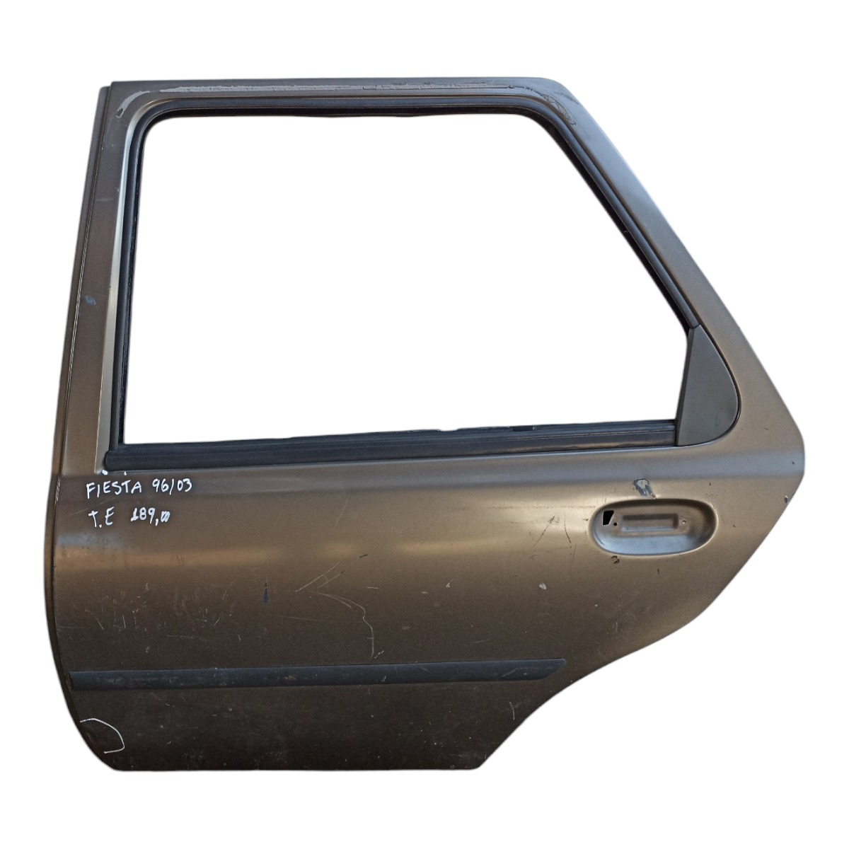 Porta Traseira Esquerda Ford Fiesta 1996 1997 1998 1999 A 03 Traseira Esquerdo Cinza