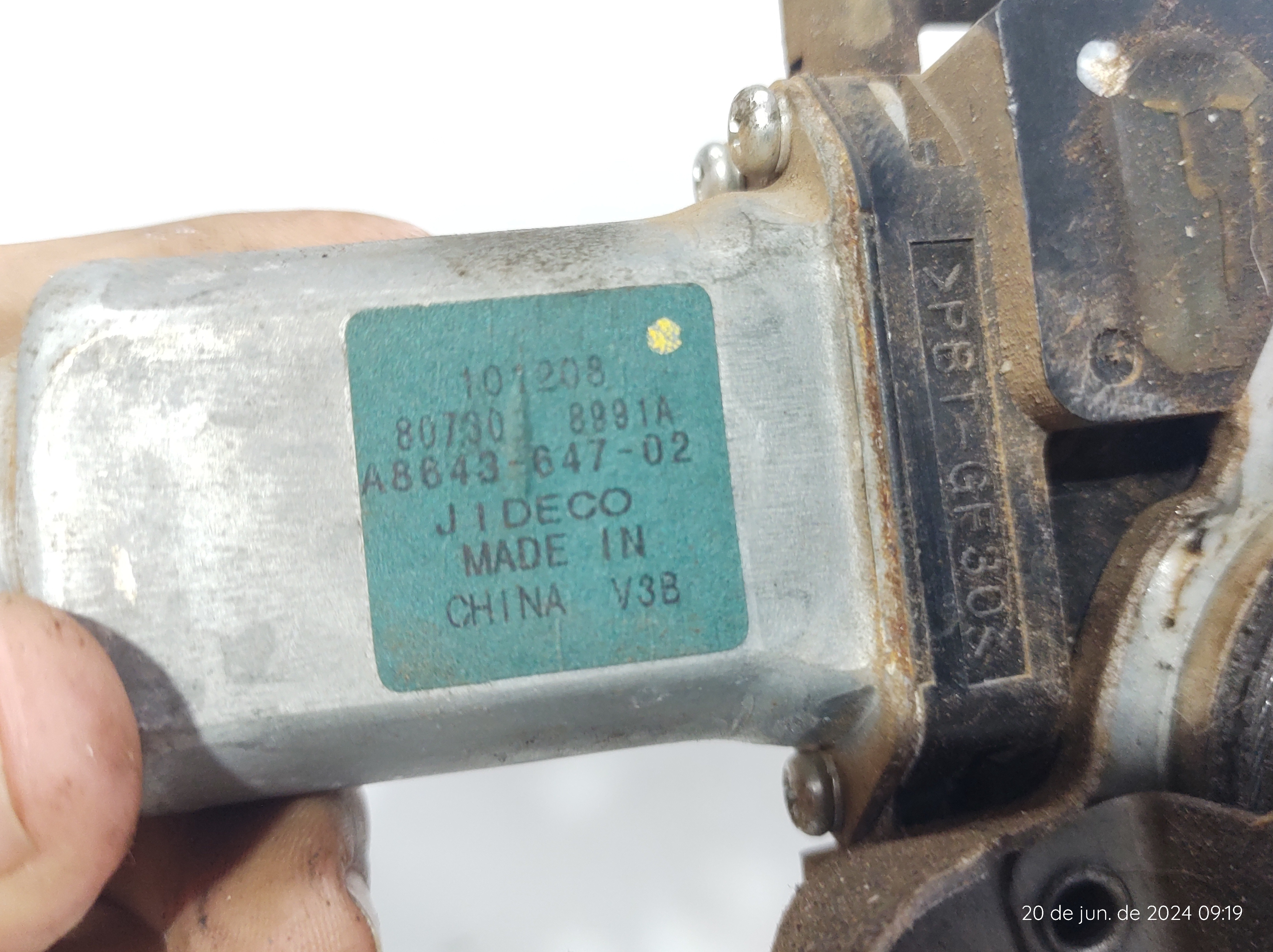 Máquina Vidro Elet Dianteiro Direito Tiida 08/2013 807308991 8