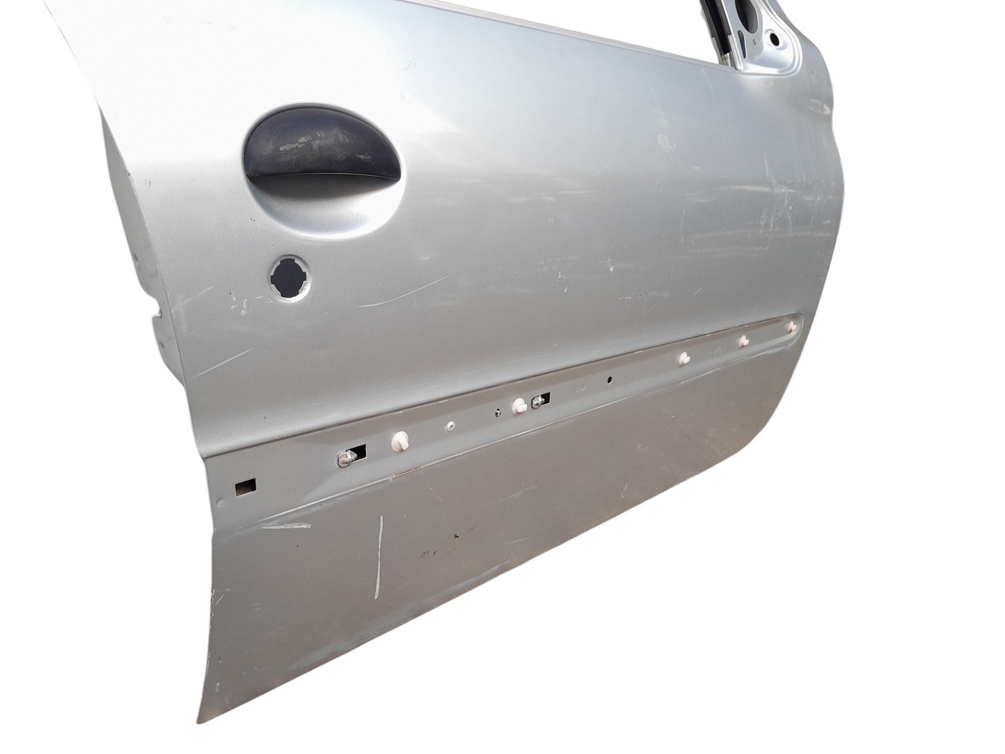 Porta Dianteira Direita Peugeot 206 207 4 Portas Com Detalhe Dianteira Direito Prata 1