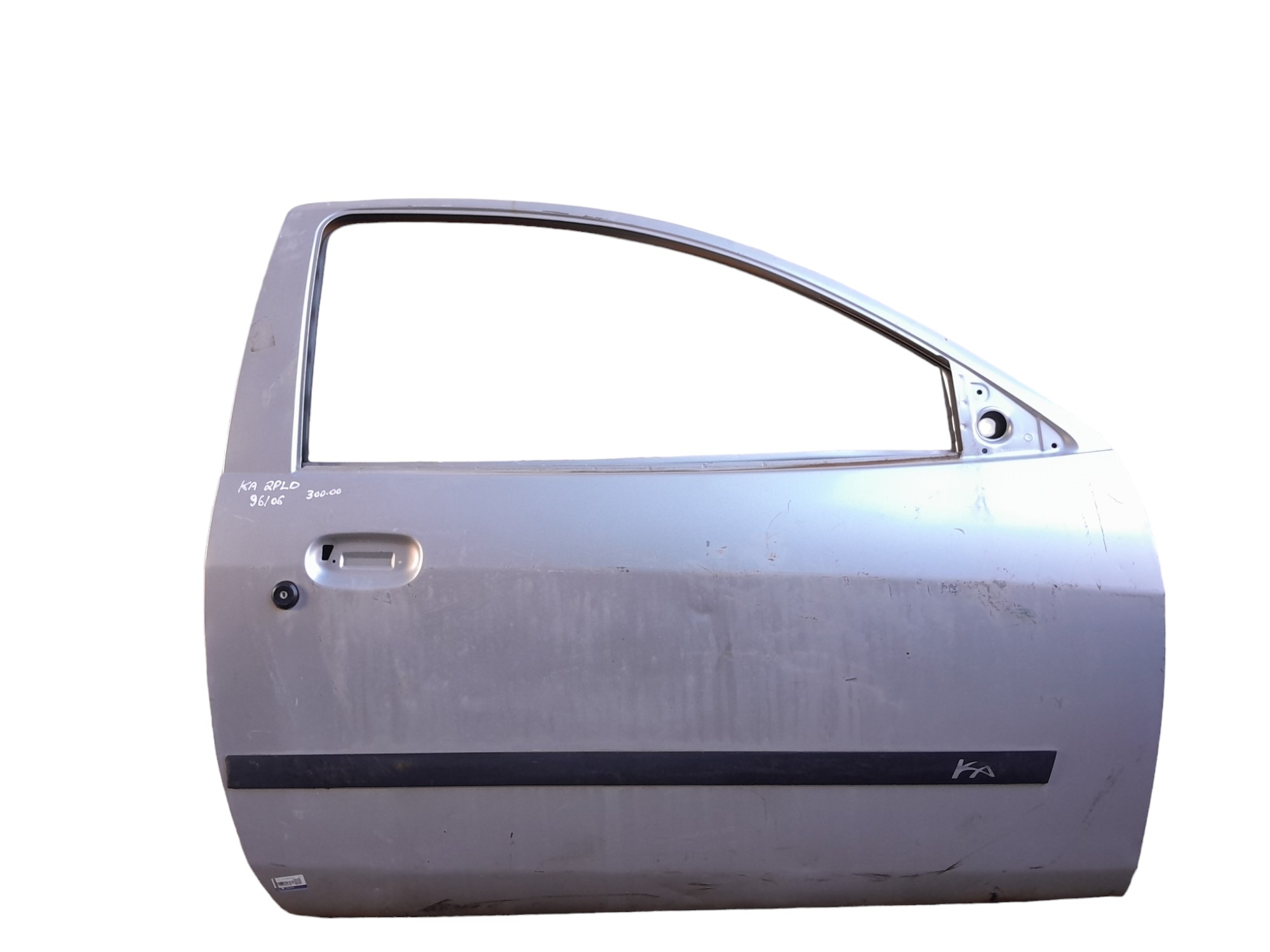 Porta Lado Direito Ford Ka 1996/06 Com Detalhes Original Dianteira Direito Prata 1