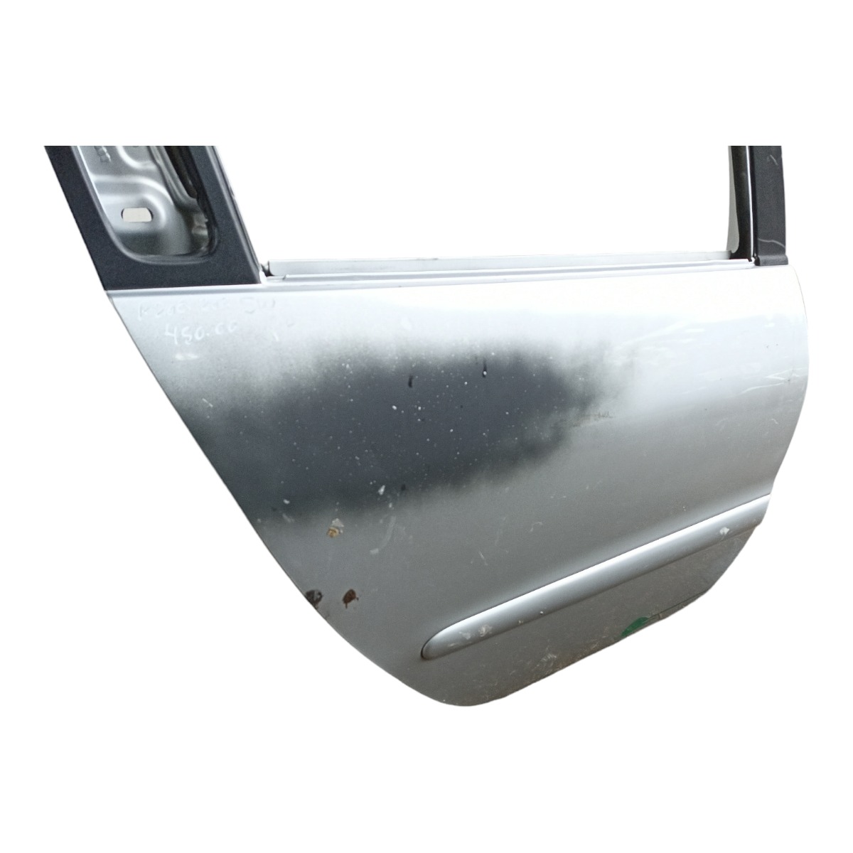 Porta Traseira Direita Peugeot 206 207 Sw Bom Estado Origina Traseira Direito Prata 2