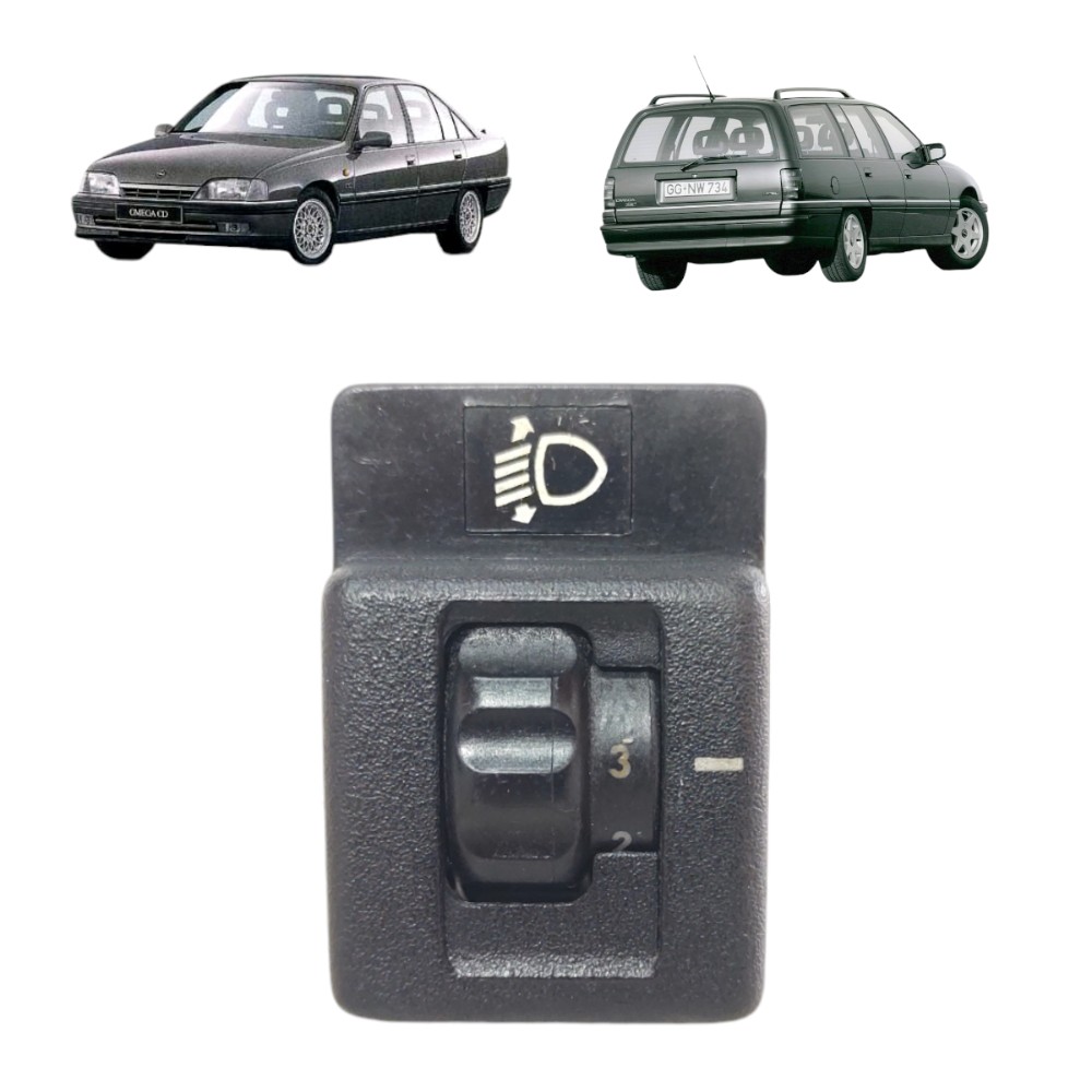 Botao Interruptor Regulagem Farol Gm Omega 1992 Até 1998 1
