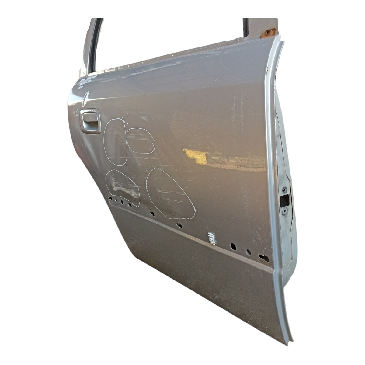 Porta Traseira Direita Gm Astra 1999/2011 Pra Recuperar Traseira Direito Prata 3