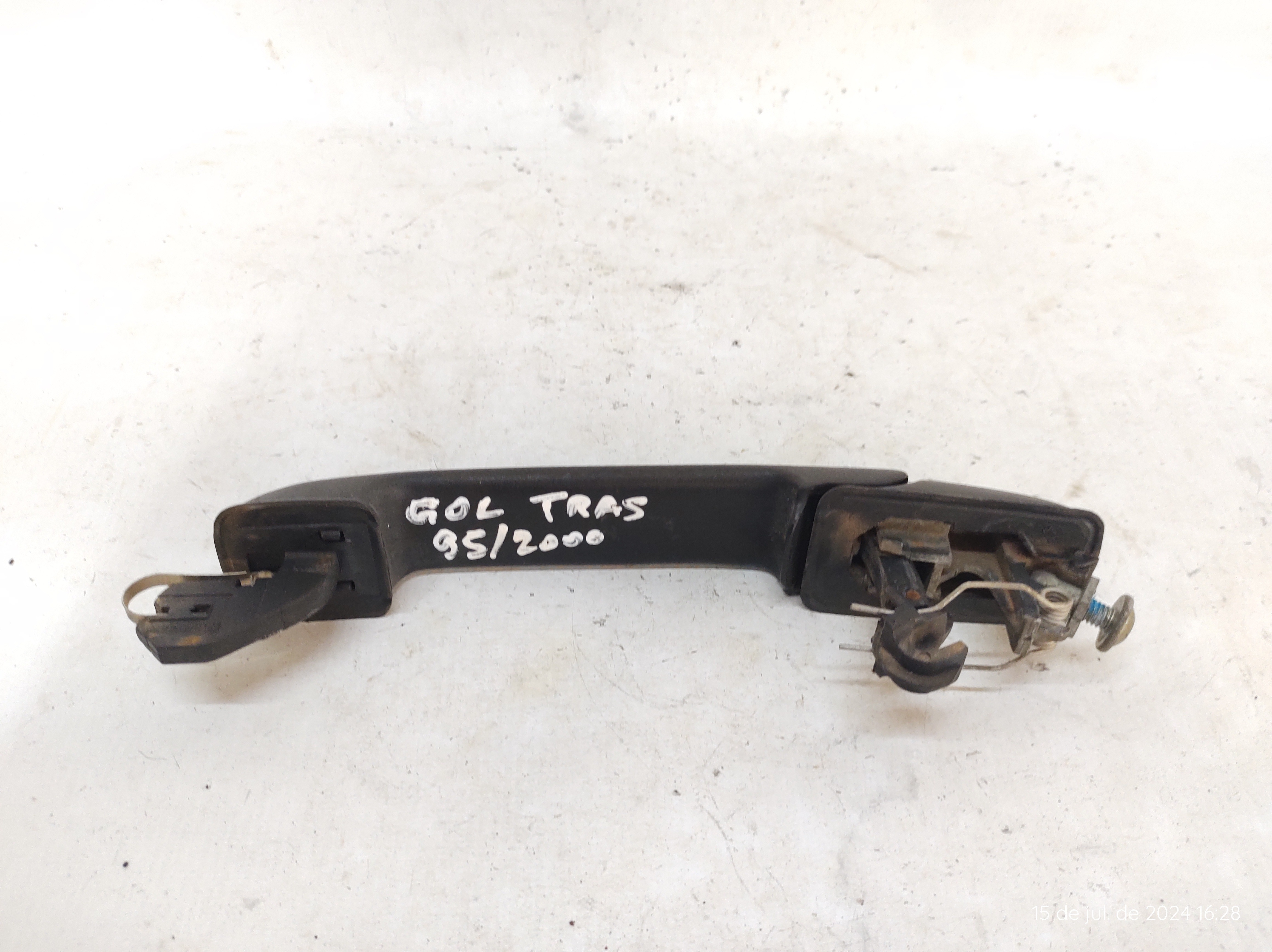 Maçaneta Traseira Ambo Lados Gol Parati G2 95 A 00 372337206 Preto Traseira 5