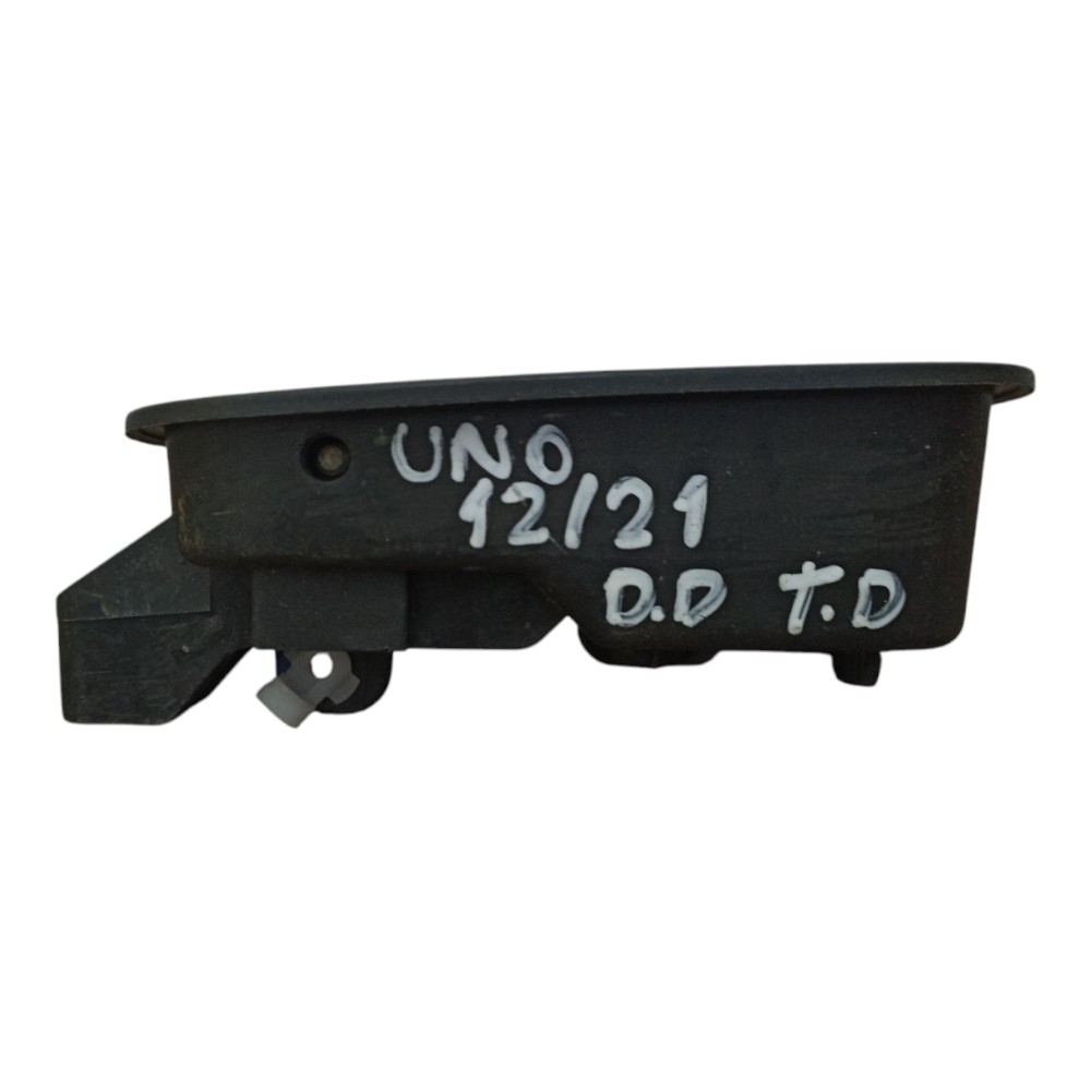 Maçaneta Interna Dianteira E Traseira Direita Uno 2012/2021 Preto Traseira 2