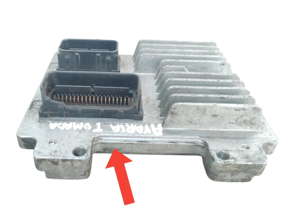 Módulo injeção eletrônica spin 1.8 2015 12657461 c avaria 2