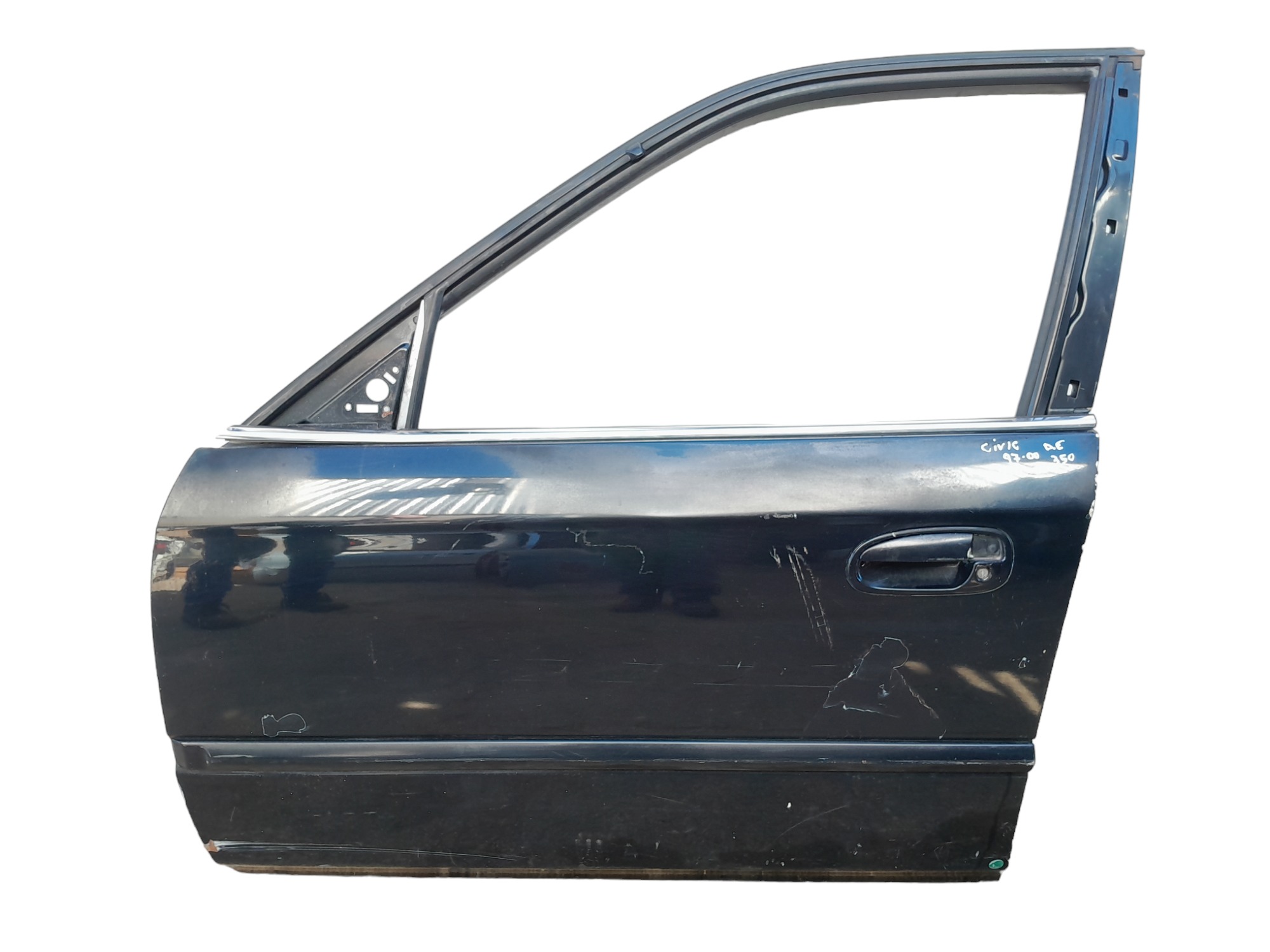 Porta Dianteira Esquerda Honda Civic 1997 A 2000 Dianteira Esquerdo Preto