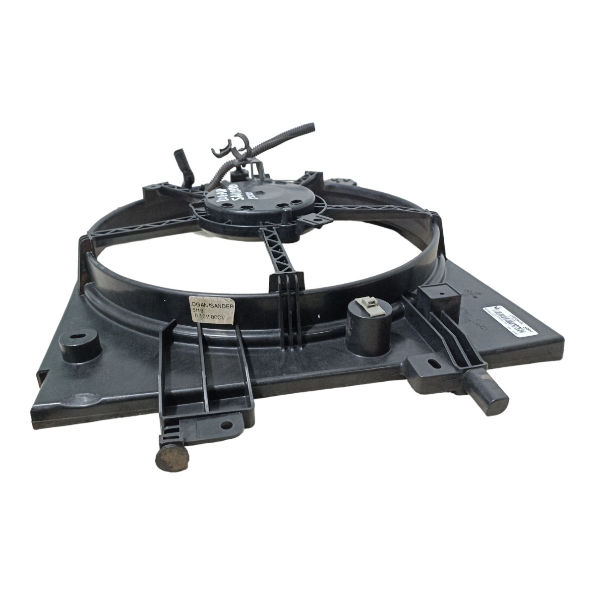 Defletor Ventoinha Renault Logan Sandero 2015 A 2020 4