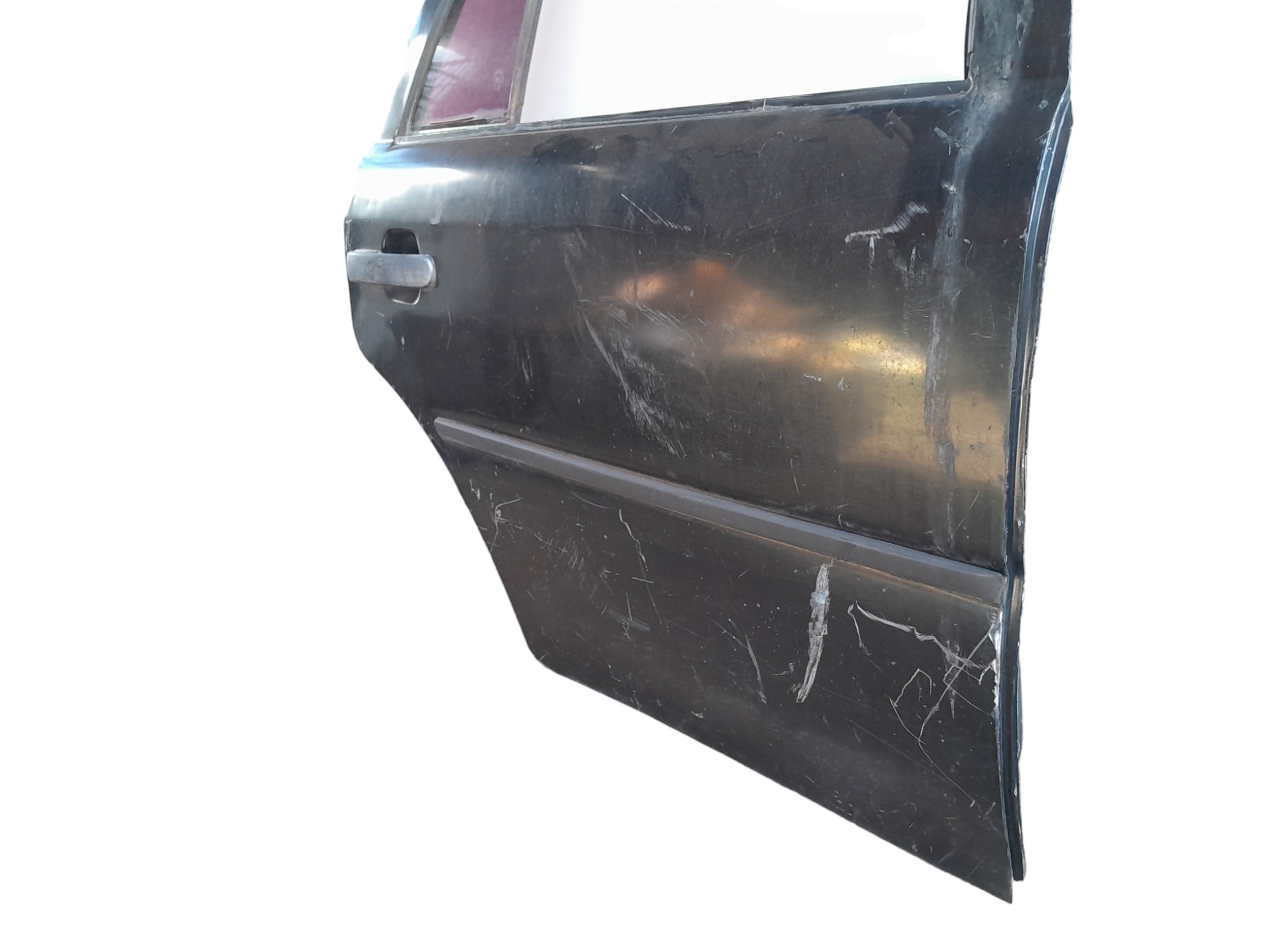 Porta Traseira Direita Volkswagen Parati Gol G2 G3 Filé Traseira Direito Preto 3