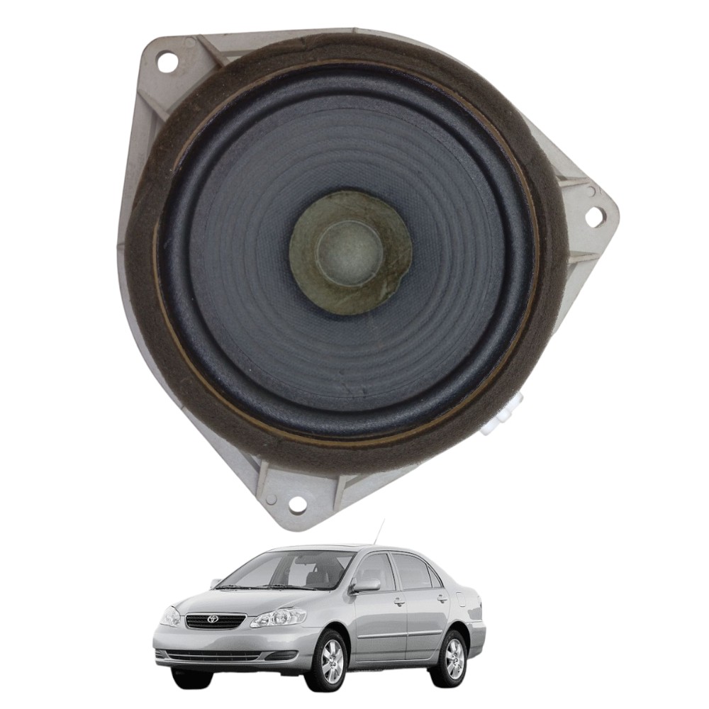 Auto Falante Traseiro Direito Corolla 2003 2004 2005 A 2008 Preto