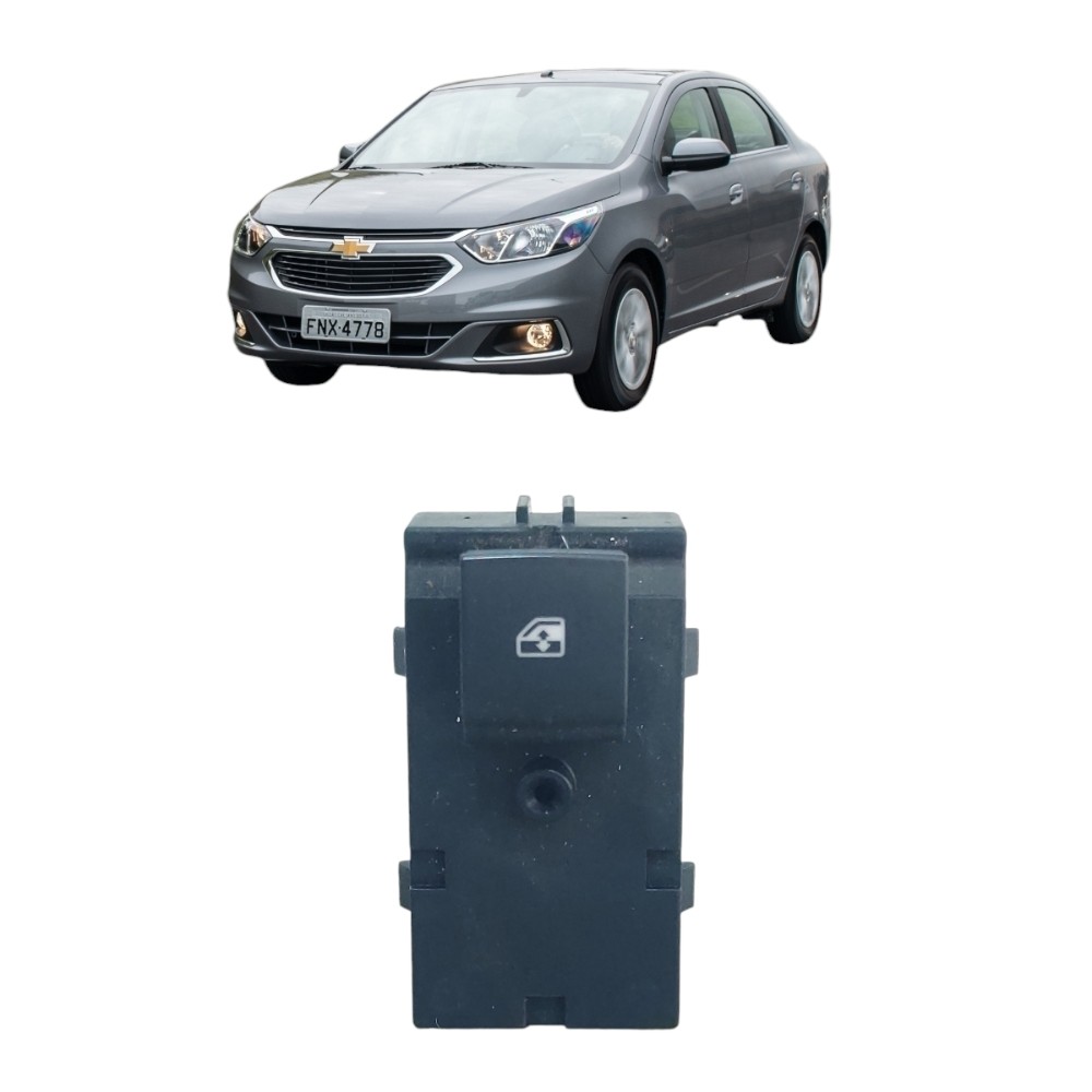 Botao Vidro Elétrico Traseiro Direito Gm Onix 2013 A 2019 1