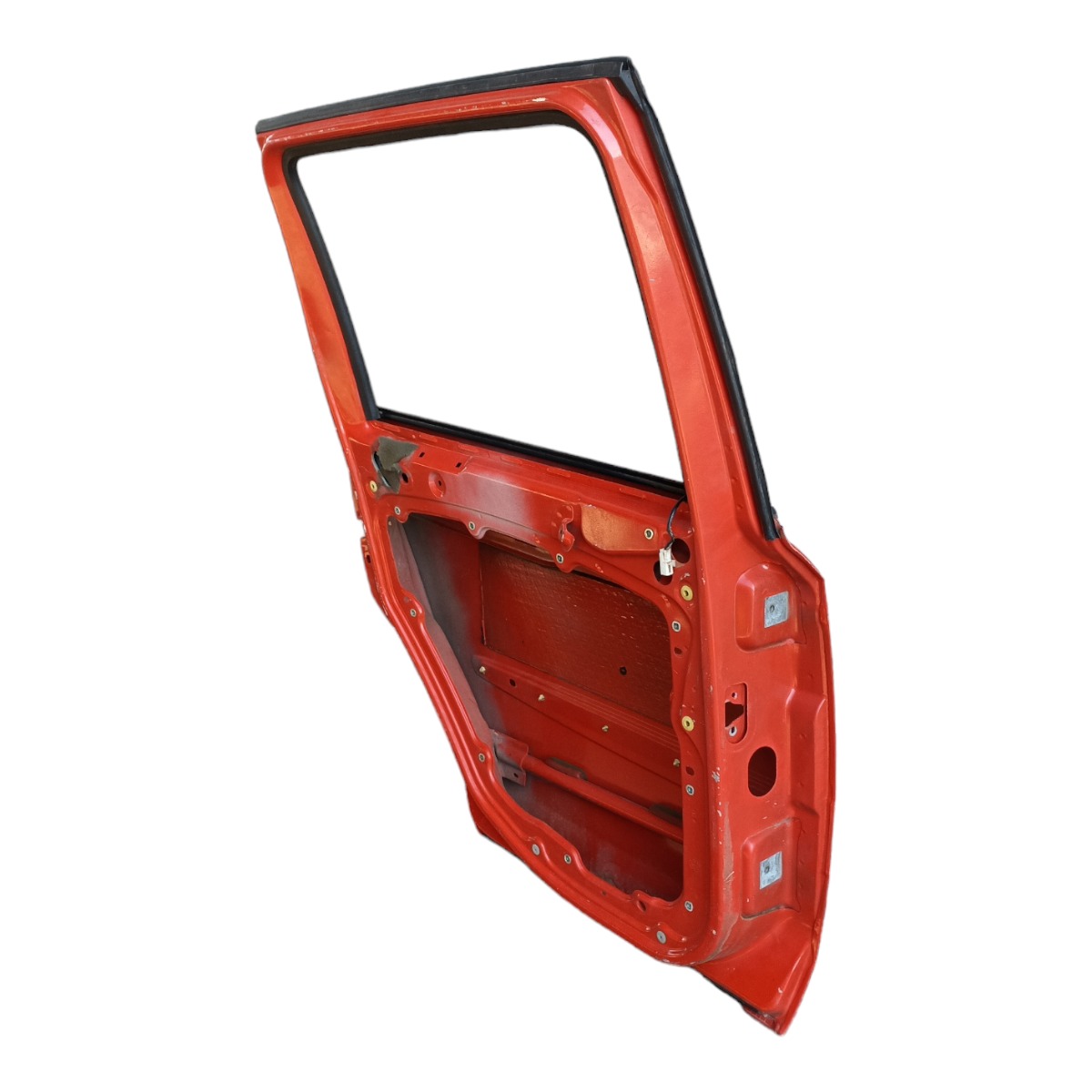 Porta Traseira Esquerda Fiat Stilo Todos Modelos Traseira Esquerdo Vermelho 5