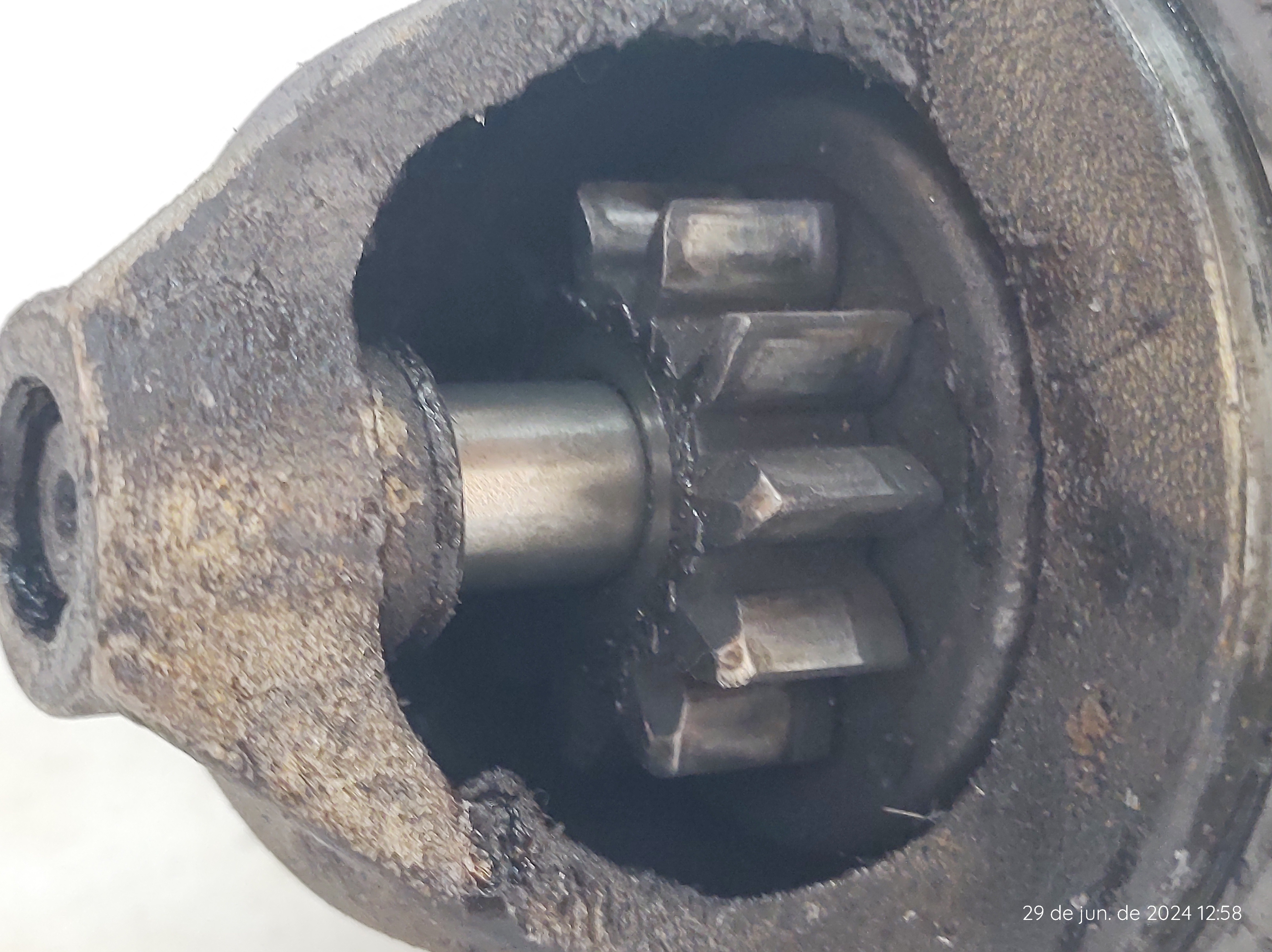 Motor Partida Corolla 09 A 11 231000d190 Pra Retirar Pecas 4