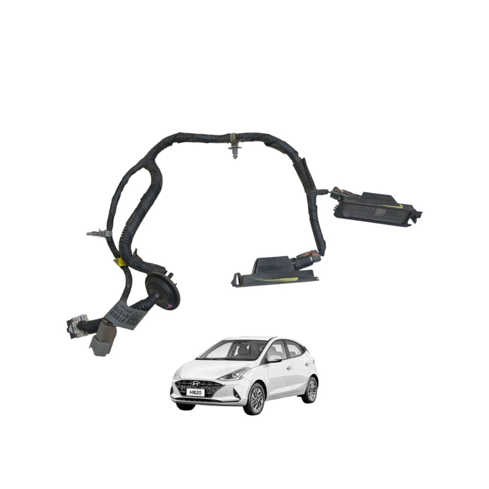Chicote Parachoque Traseiro Hb20 Hatch  2020/2022 92501f6000