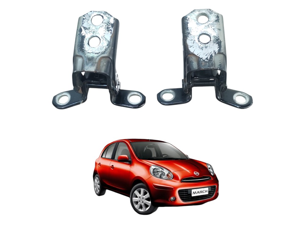 Dobradiça Porta Traseira Esquerda Nissan March 2011 A 2015