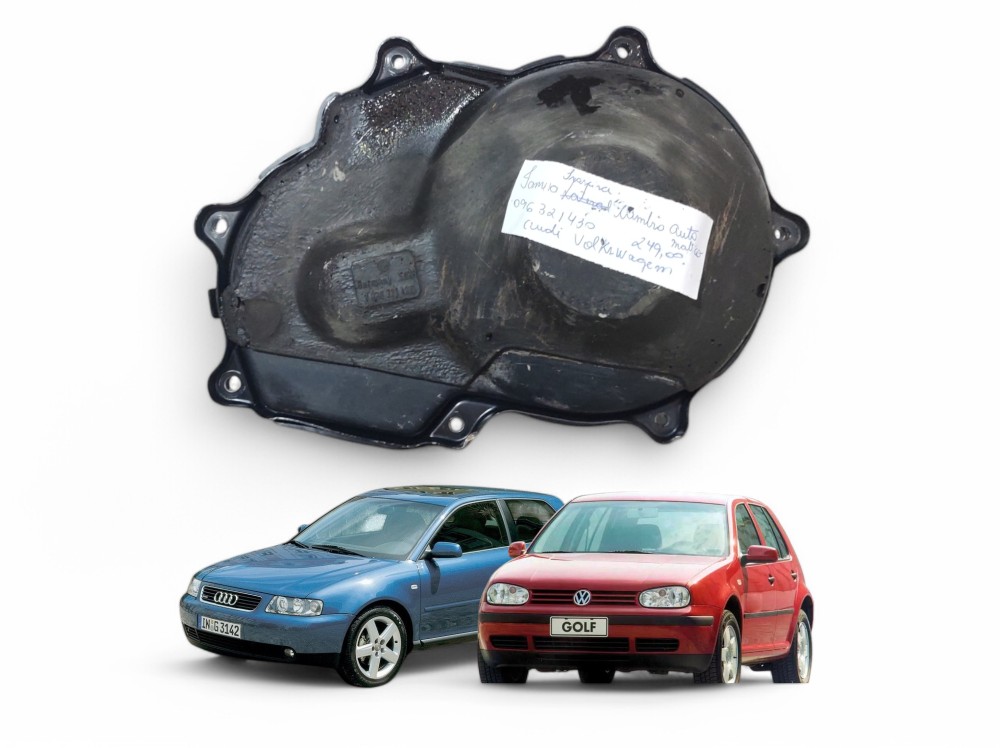 Tampa Câmbio Automático Audi A3 Vw Golf 1998 A 06 096321438 Preto
