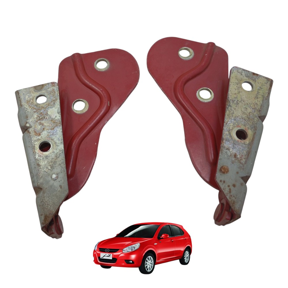 Par Dobradiças Capô Jac J3 2010 2011 2012 2013