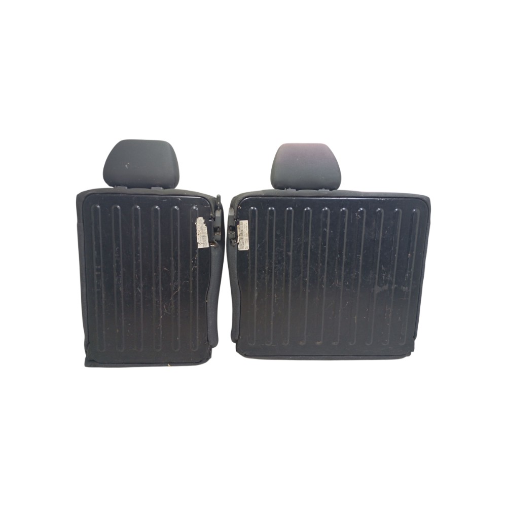 Jogo Banco Traseiro Ford Fiesta Sedan 2004 2005 2006 A 2012 Preto 6
