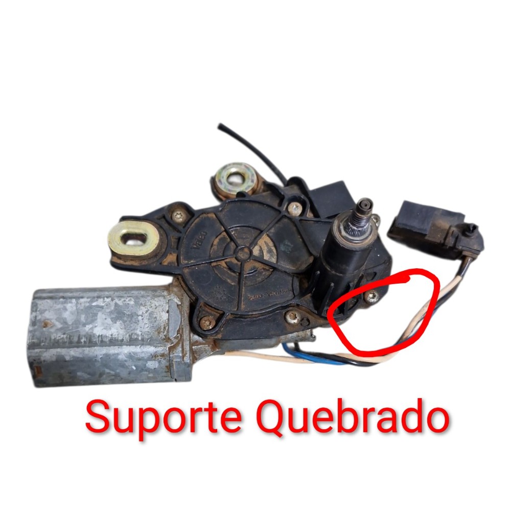 Motor Limpador Tras Polo Hatch 2003 A 2011 Suporte Quebrado 1