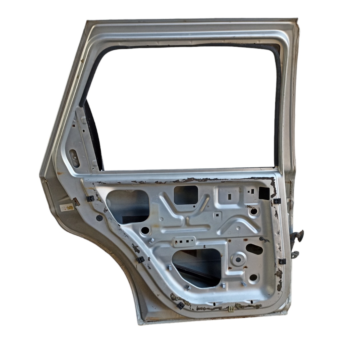 Porta Traseira Esquerda Ford Escosport Europeu 94/02 Traseira Esquerda Prata 6