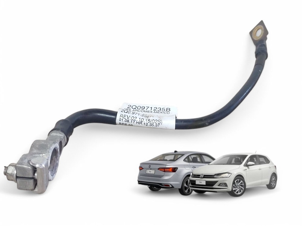 Cabo Negativo Bateria Tcross Polo Virtus 2018 A 2022