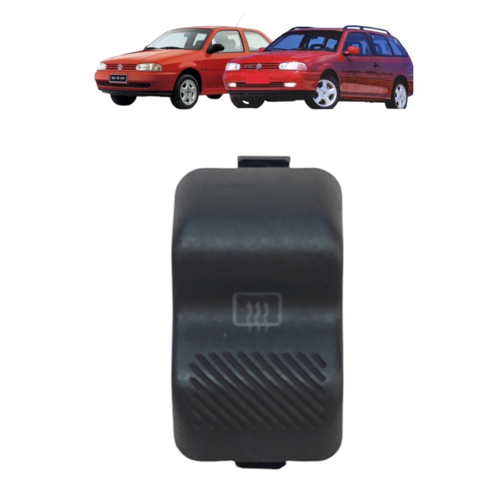 Botão Desembaçador Traseiro Vidro Gol Parati G2 1995 A 2000 1
