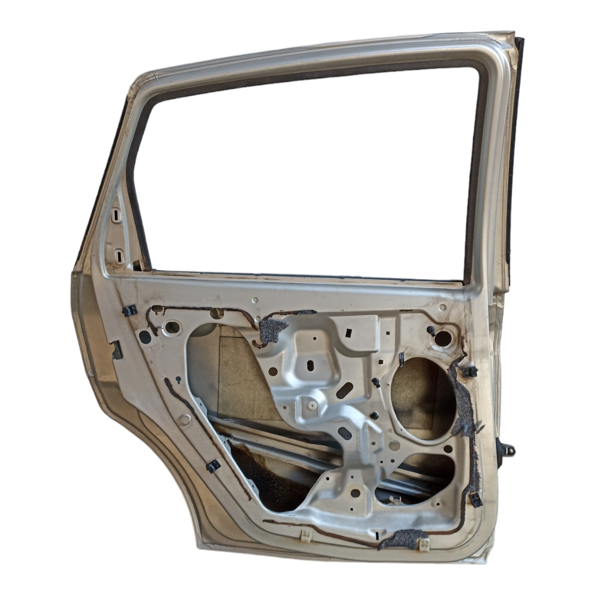 Porta Traseira Esquerda Ford Focus 2002 A 2008 Com Avarias Traseira Esquerdo Prata 6