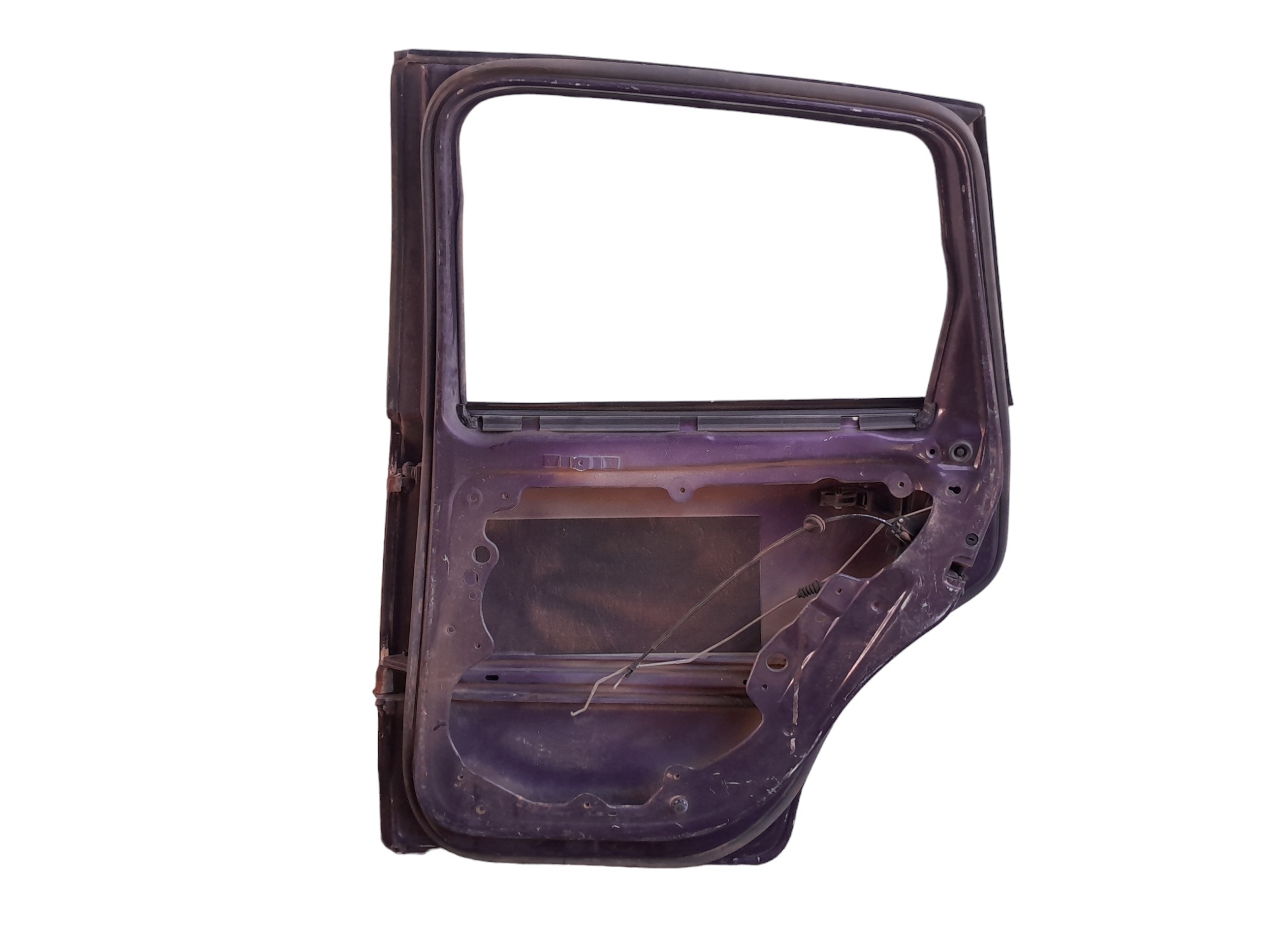 Porta Traseira Direita Volkswagen Polo Hacth 2003 A 2012 Traseira Direita Roxo 5