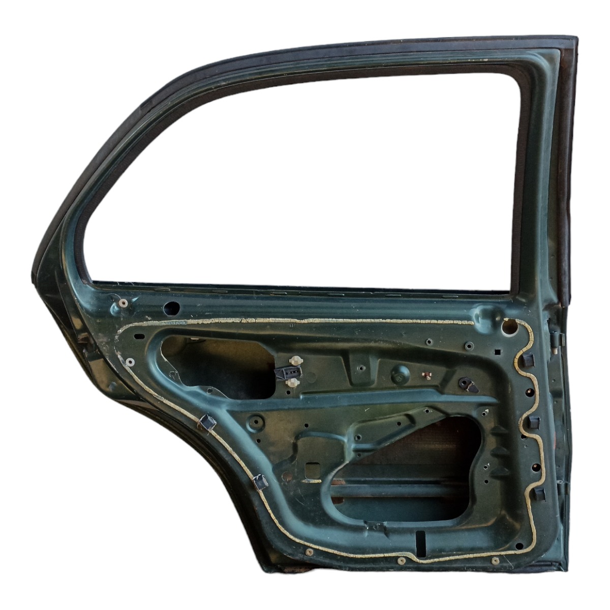Porta Traseira Esquerda Fiat Marea Brava 1994 Original Traseira Esquerda Verde 5