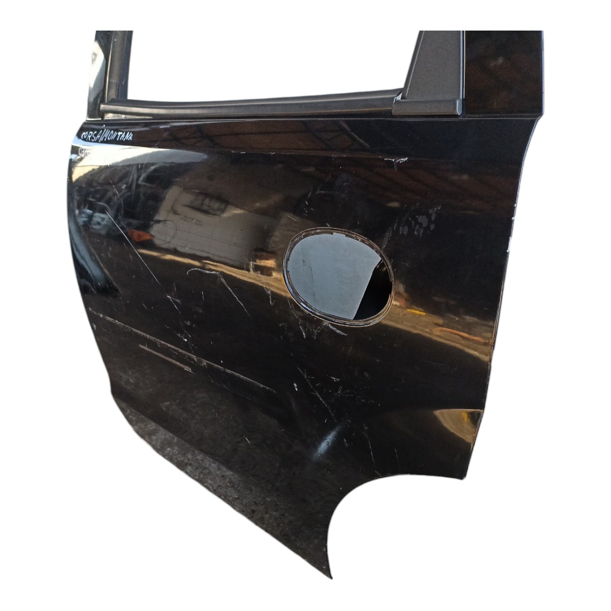 Porta Traseira Esquerda Chevrolet Corsa Montana 2003/2010 Traseira Esquerda Preto 4