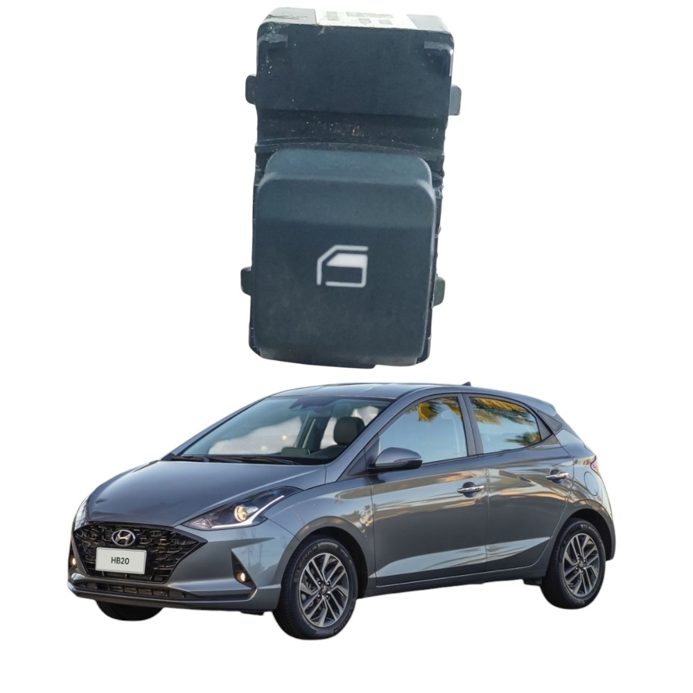 Botão Vidro Elétrico Traseiro Ou Dianteiro Hb20 2019 A 22 1