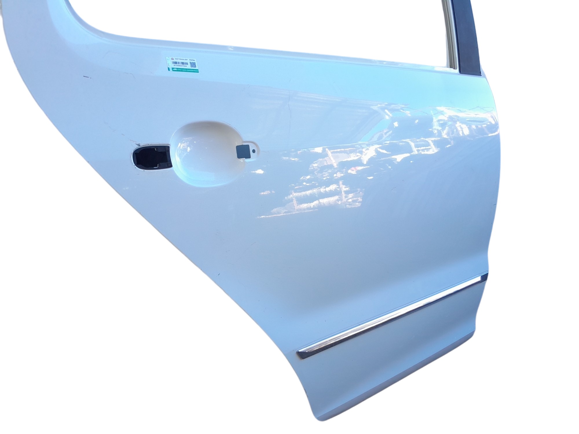 Porta Traseira Direita Volkswagen Fox Crossfox 16/22 Traseira Direito Branco 2