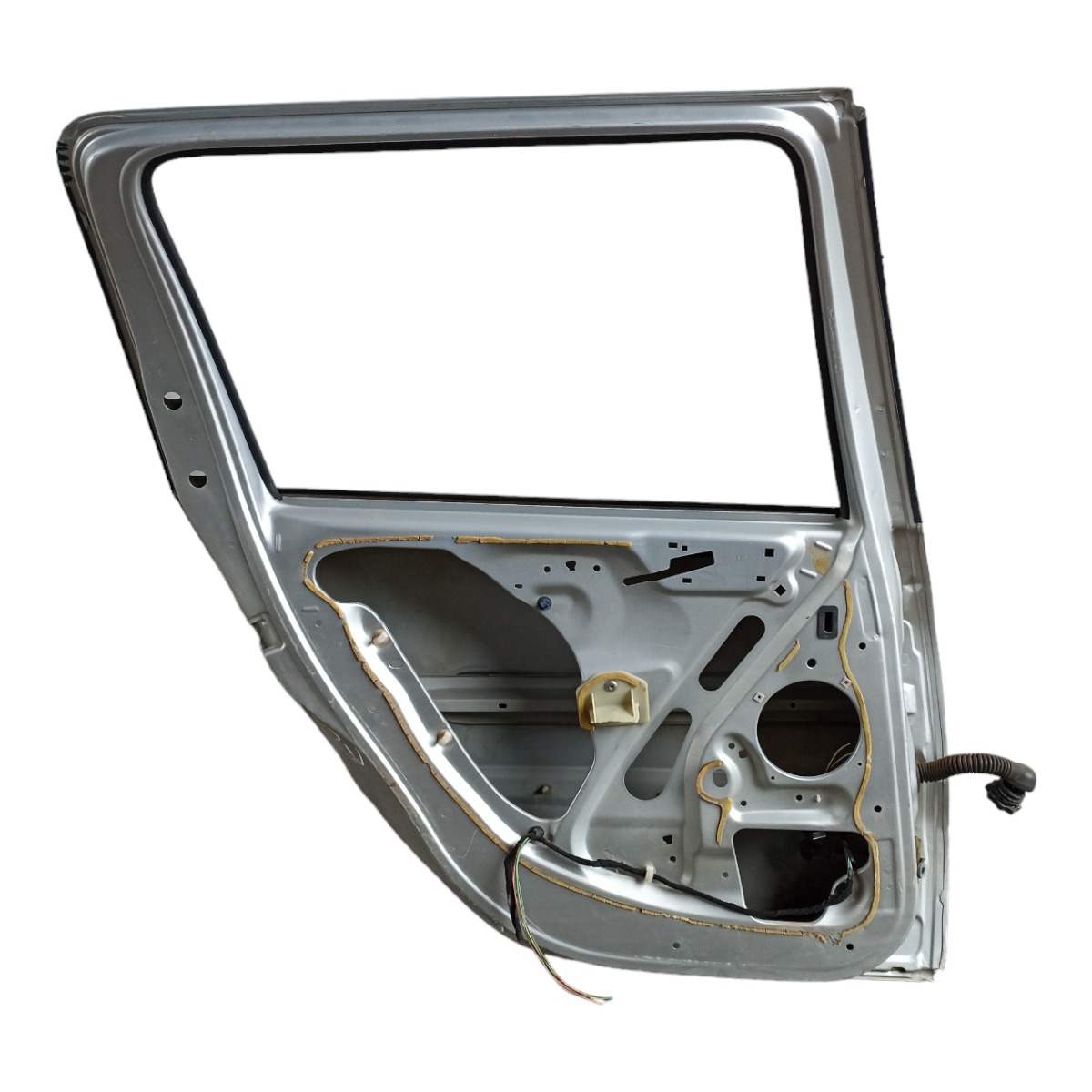 Porta Traseira Esquerda Peugeot 206 207 Sw Filé Traseira Esquerdo Prata 6