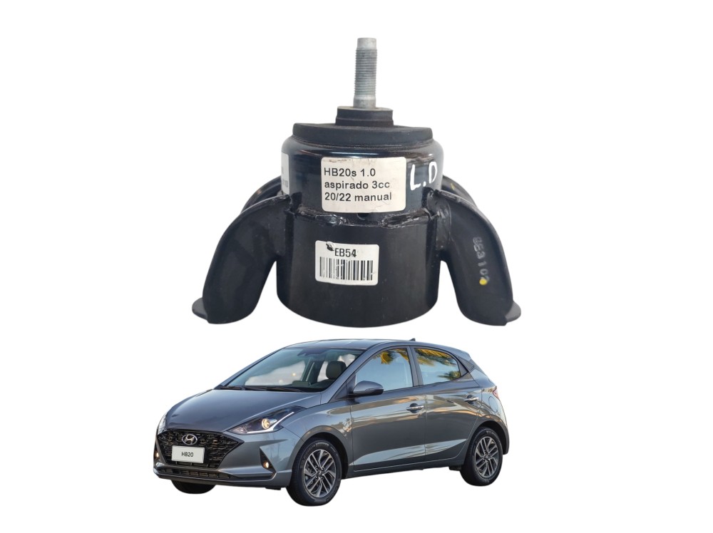 Coxim Motor Lado Direito Hb20 1.0 3cc Aspirado 2020 A 2022 1