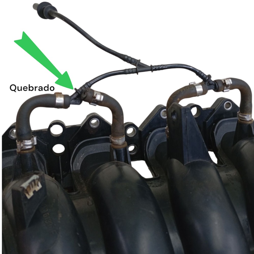 Tubagem Coletor Admissão Peugeot 207 1.6 16v 9660173180 3