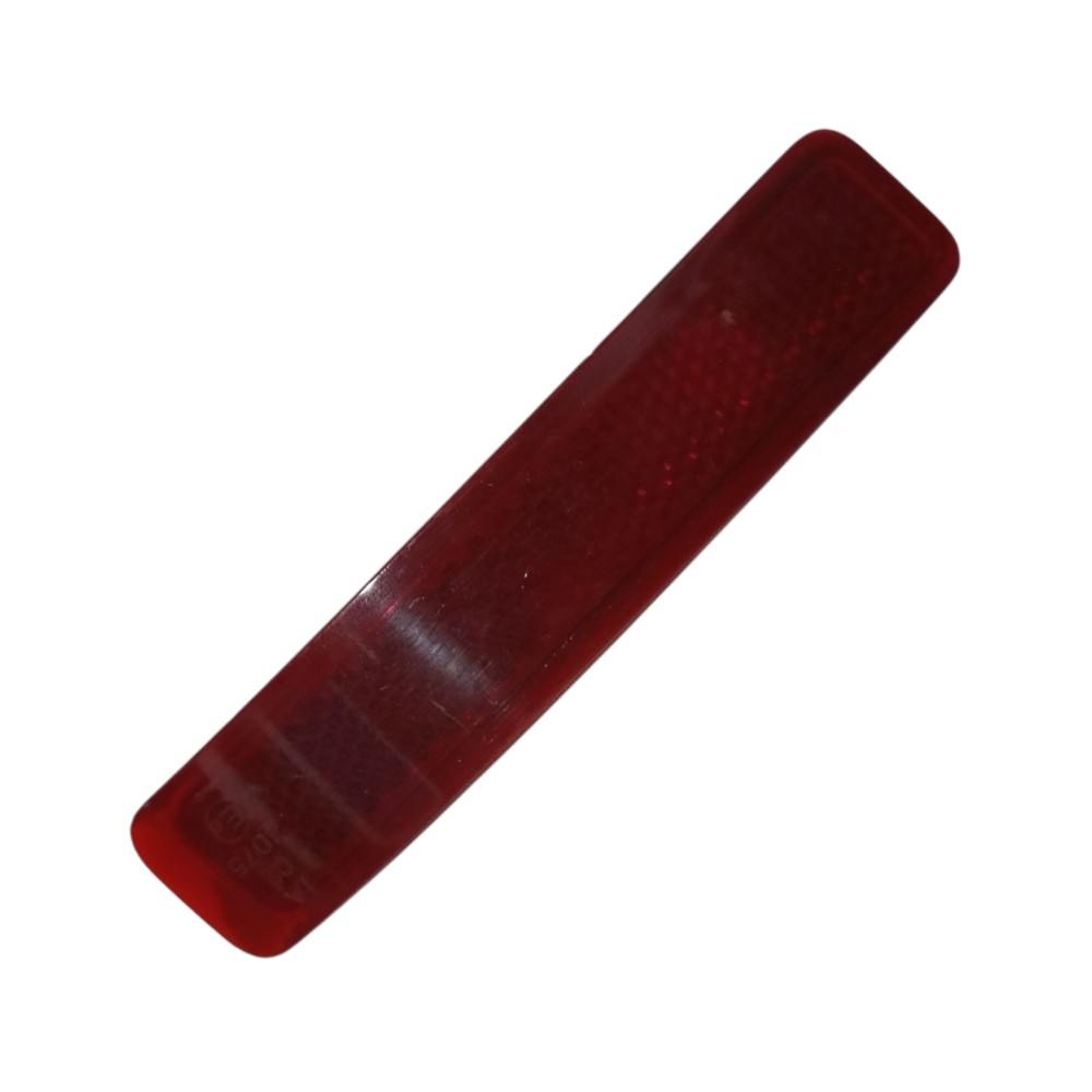 Refletor Parachoque Traseiro Lado Direito Strada Endurance Vermelho