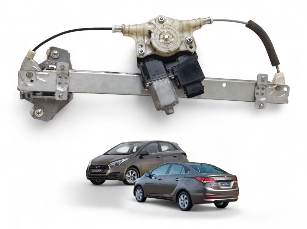 Máquina Motor Vidro Dianteira Esquerda Hb20 2012 2013 A 2019
